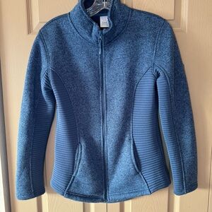 Time and Tru Navy Textured Jacket